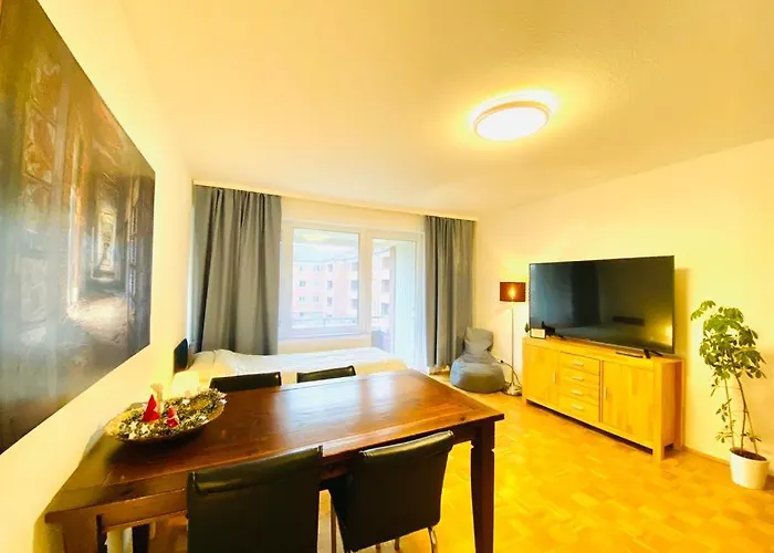 Apartment Hannovermesseapartment 2 Bedroom, Balcony With Garden View *