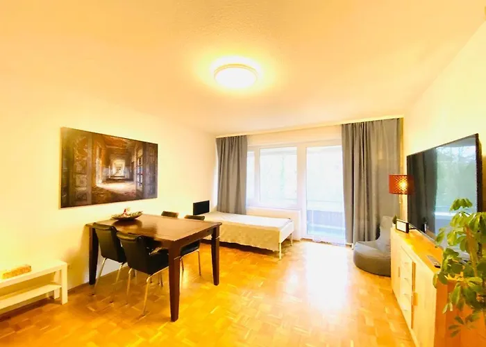 Apartment Hannovermesseapartment 2 Bedroom, Balcony With Garden View Hannover
