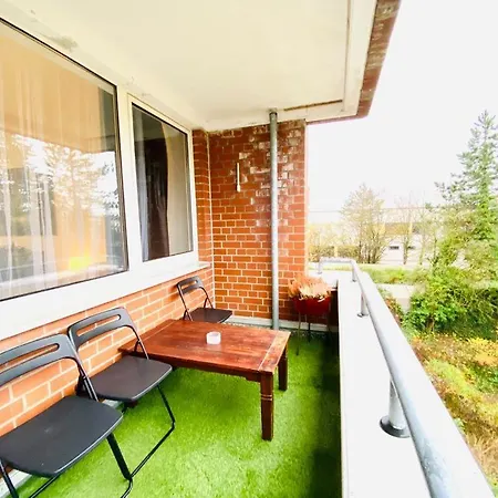 Hannovermesseapartment 2 Bedroom, Balcony With Garden View Hanóver
